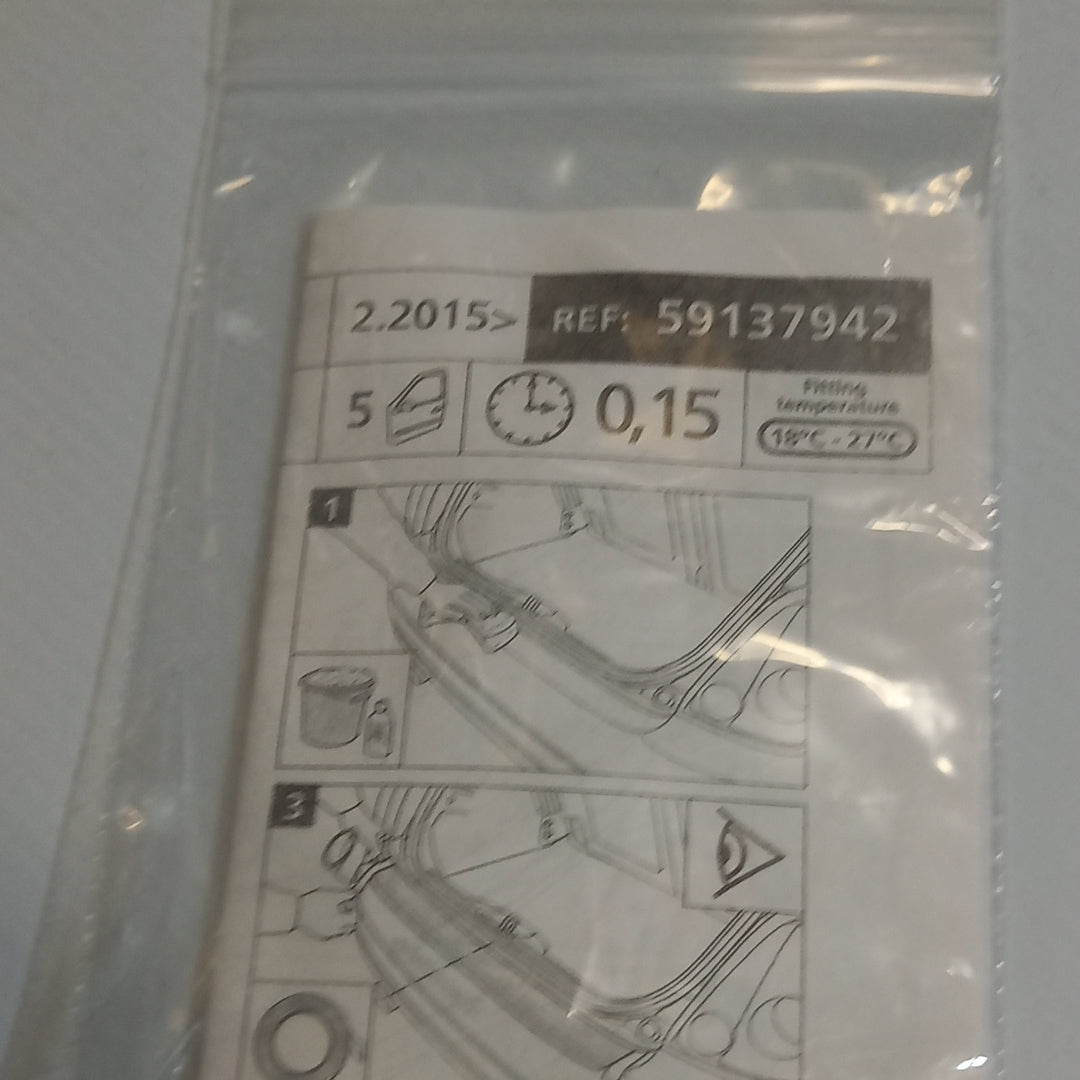 Genuine Rear Bumper Protector - Fiat 500X | 59137942