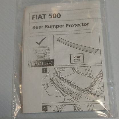 Genuine Rear Bumper Guard - Fiat 500 | 59137941