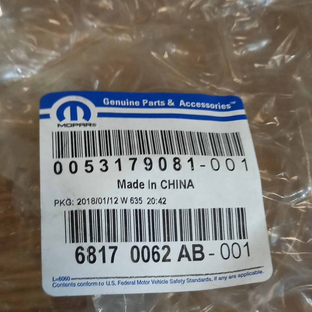 Genuine Bumper Moulding - Jeep Grand Cherokee | K68170062AB