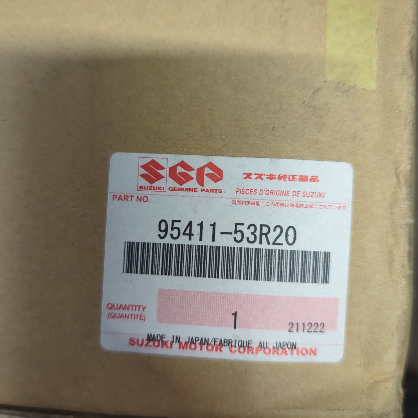 Genuine Suzuki Evaporator Assy A2L310 | 95411-53R20-000