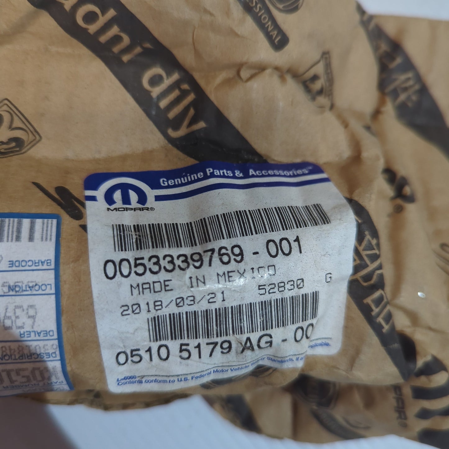 Genuine Jeep Shock Absorber | K05105179AG