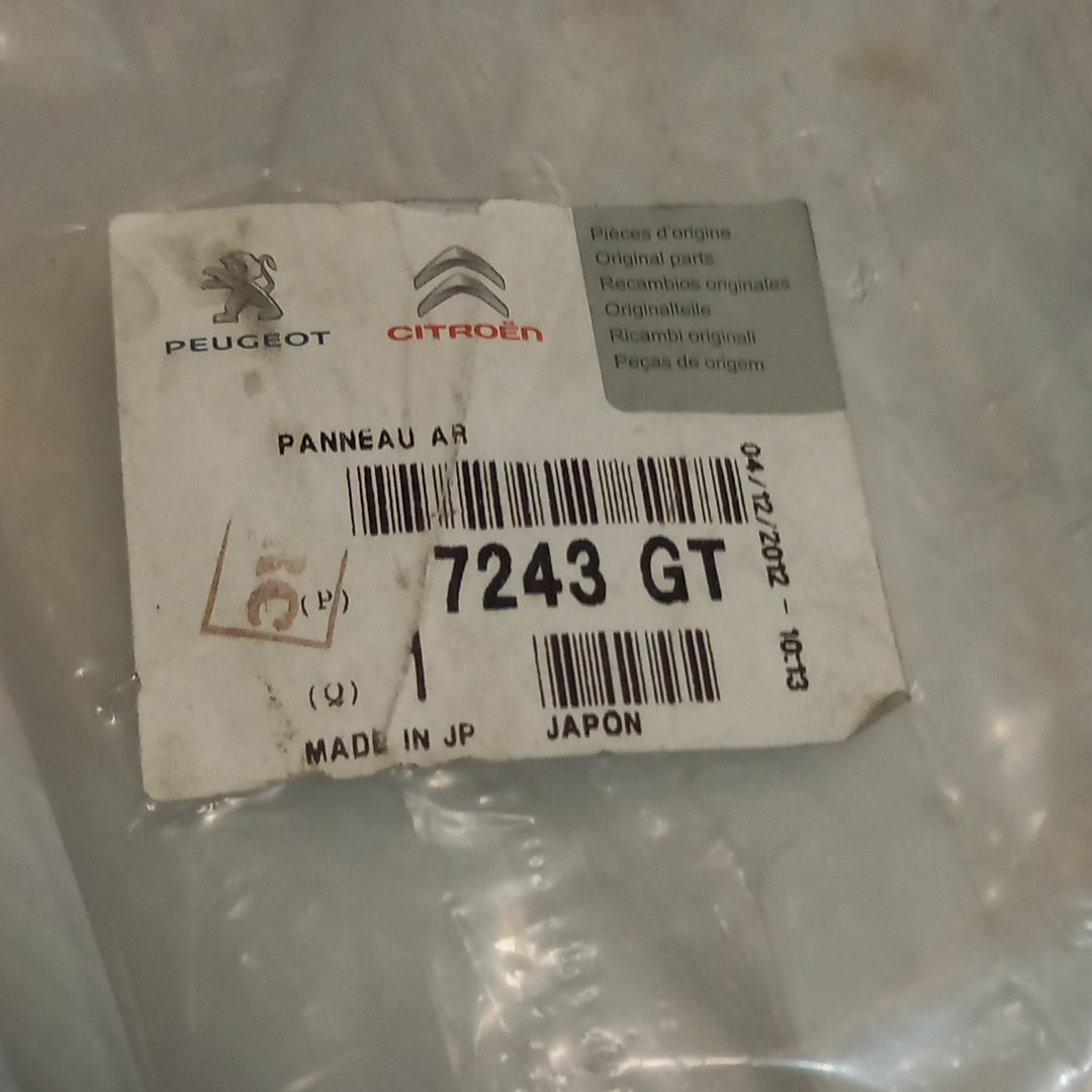 Genuine Rear Panel - Peugeot | 7243GT
