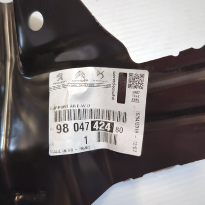 Genuine Peugeot Support F/Wing | 9804742480
