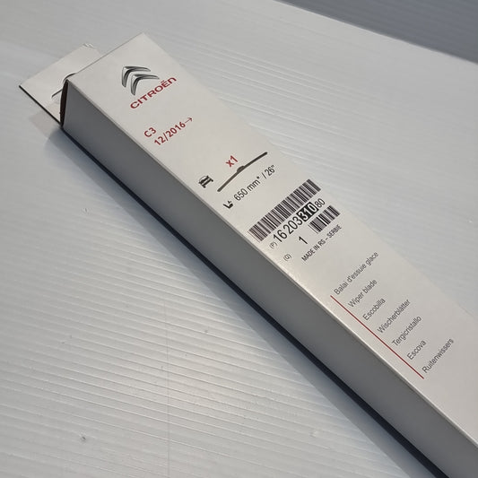 1x Genuine 26" Driver Side Wiper Blade - Citroen C3 2016 | 1620331080