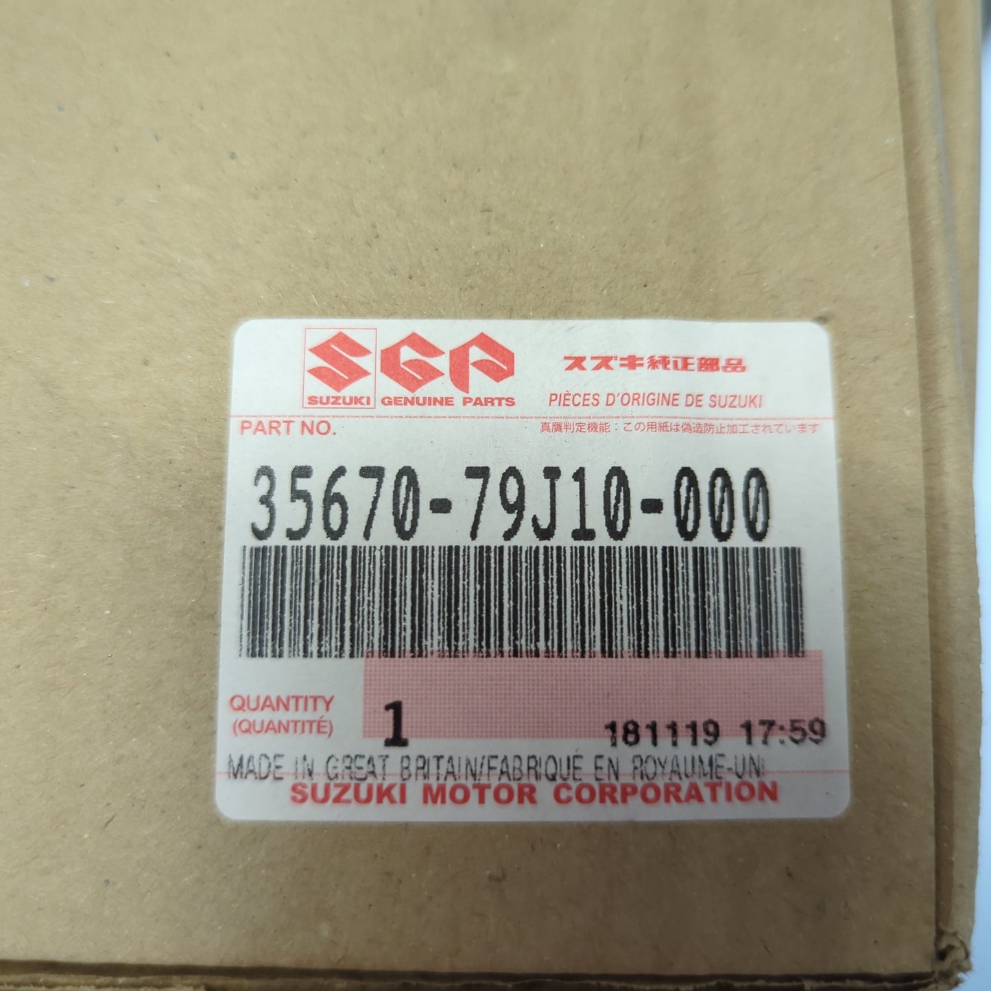 Genuine Suzuki Lamp Unit Rr Combinati | 35670-79J10-000
