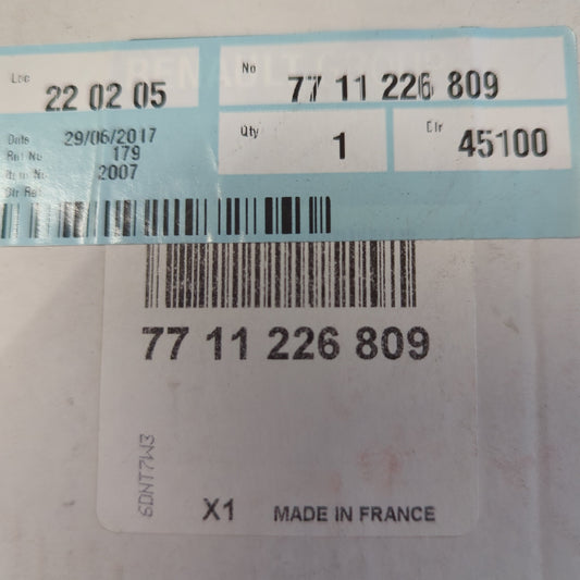 Genuine Renault Mudflaps Ft J77 | 77 11 226 809