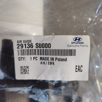 Genuine Front Bumper Air Guide - Hyundai i30N | 29136S0000
