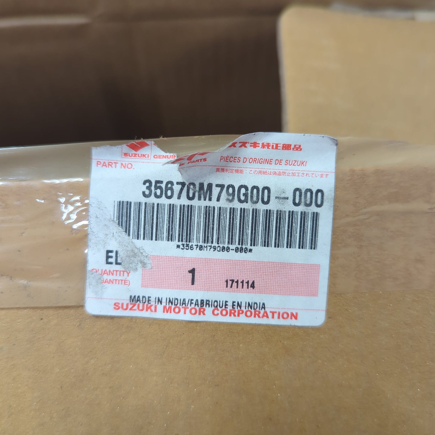Genuine Rear Left Combination Lamp - Suzuki Alto 2004-2008 | 35670M79G00-000