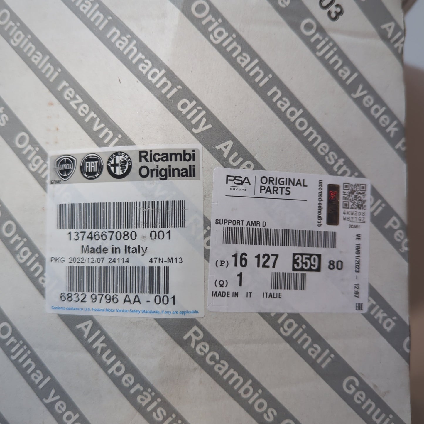 Genuine Front Right Shock Absorber Bracket - Peugeot Boxer | 1612735980