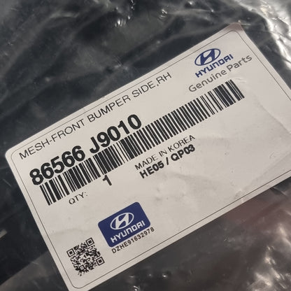 Genuine Right Hand Side Front Bumper Mesh - Hyundai Kona | 86566J9010