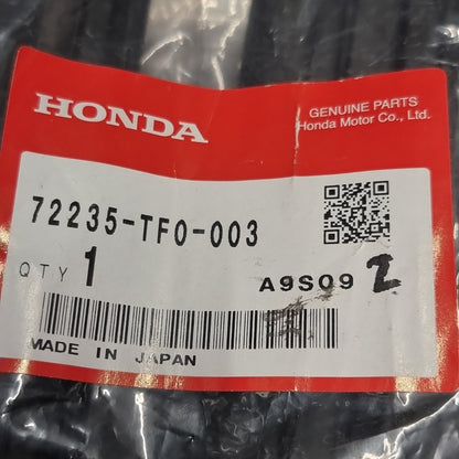 Genuine Right Front Door Rubber Runner - Honda | 72235TF0003