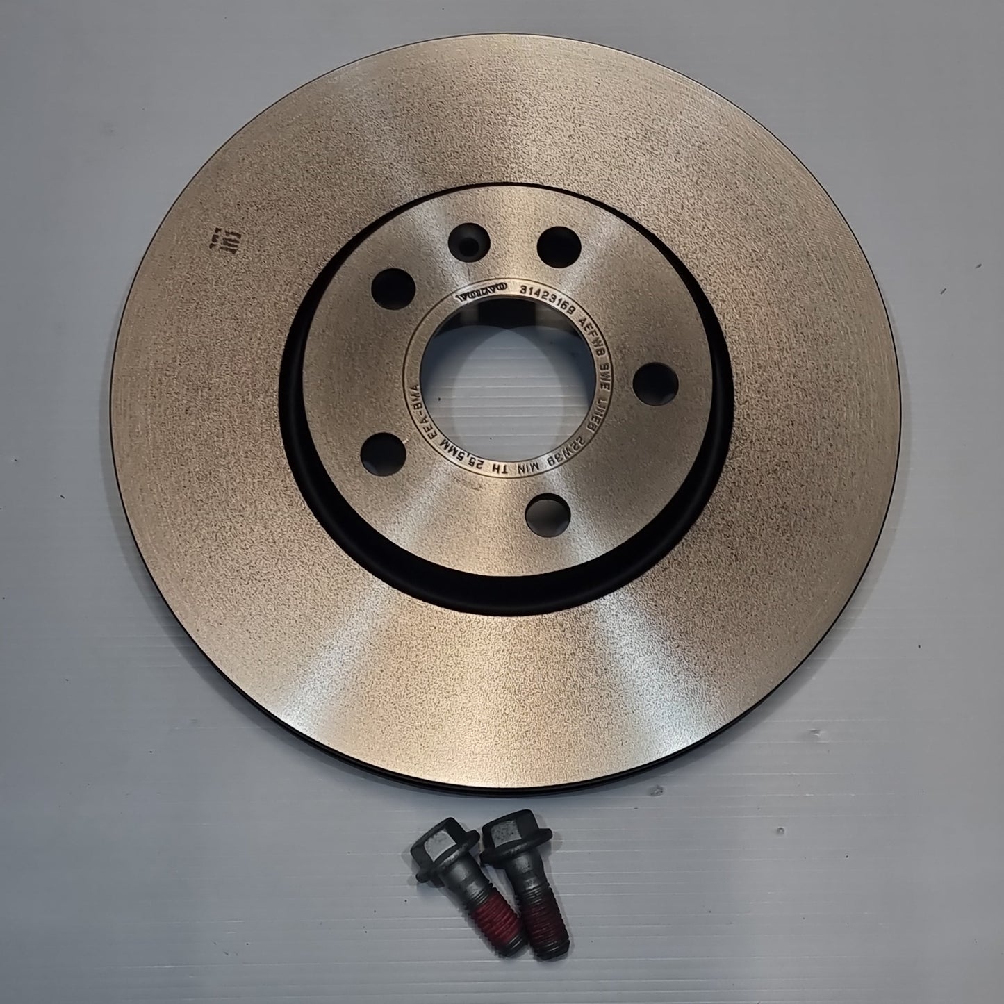 1x Genuine Front Brake Disc - Volvo V90 MK2 | 31423722