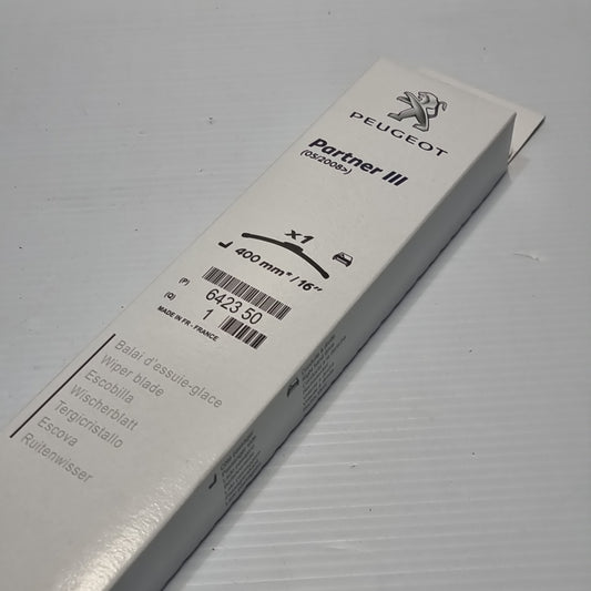 1x Genuine 16" Wiper Blade - Peugeot Partner MK3 | 642350
