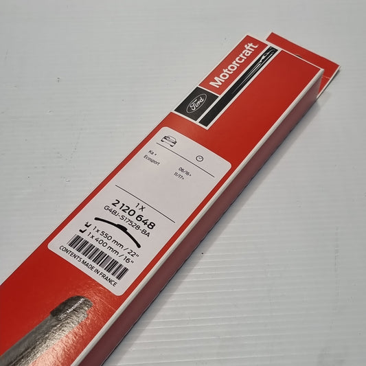 Genuine Front Wiper Blade Set - Ford KA+ / Ecosport | 2120648
