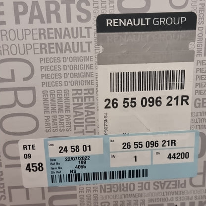 Genuine Renault Lamp-Fdr Rr Rh | 26 55 096 21R