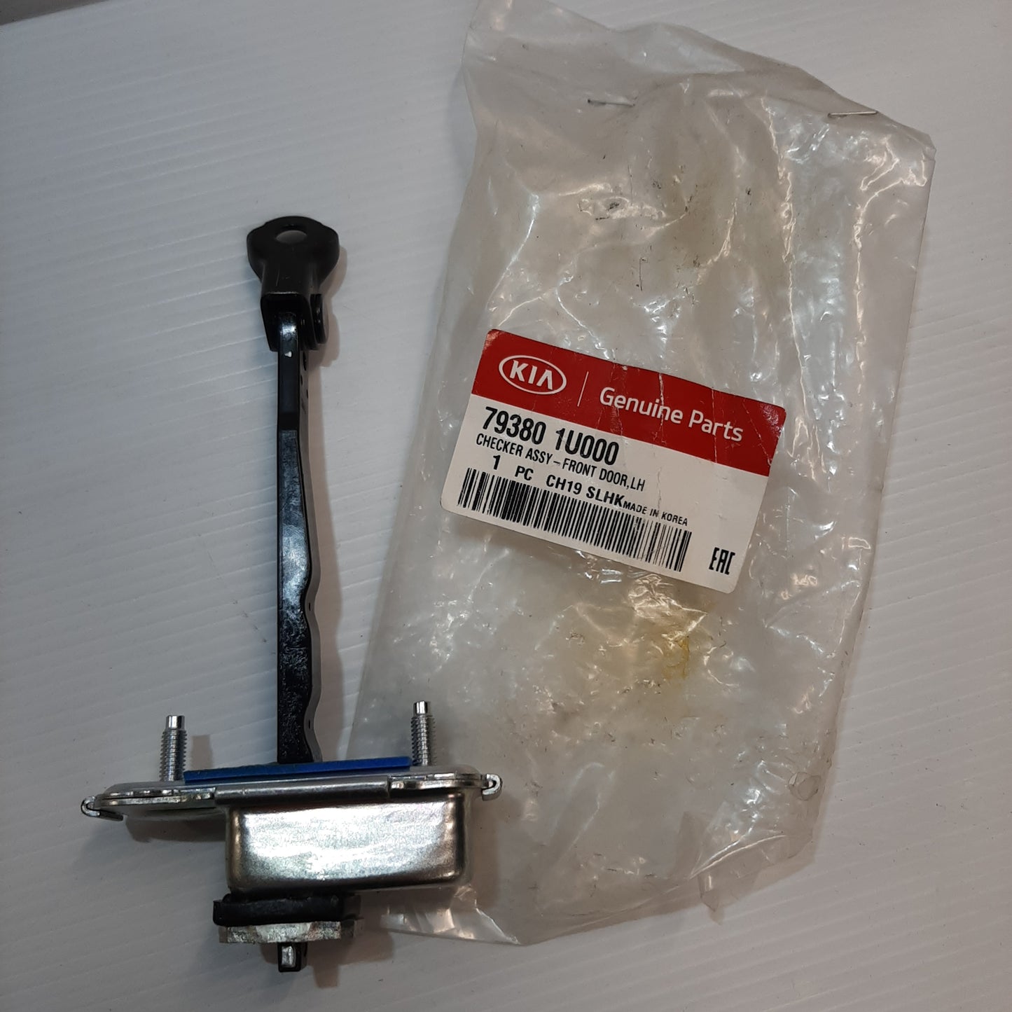 Genuine Front Left Door Check Strap Assembly - Kia Sorento | 793801U000