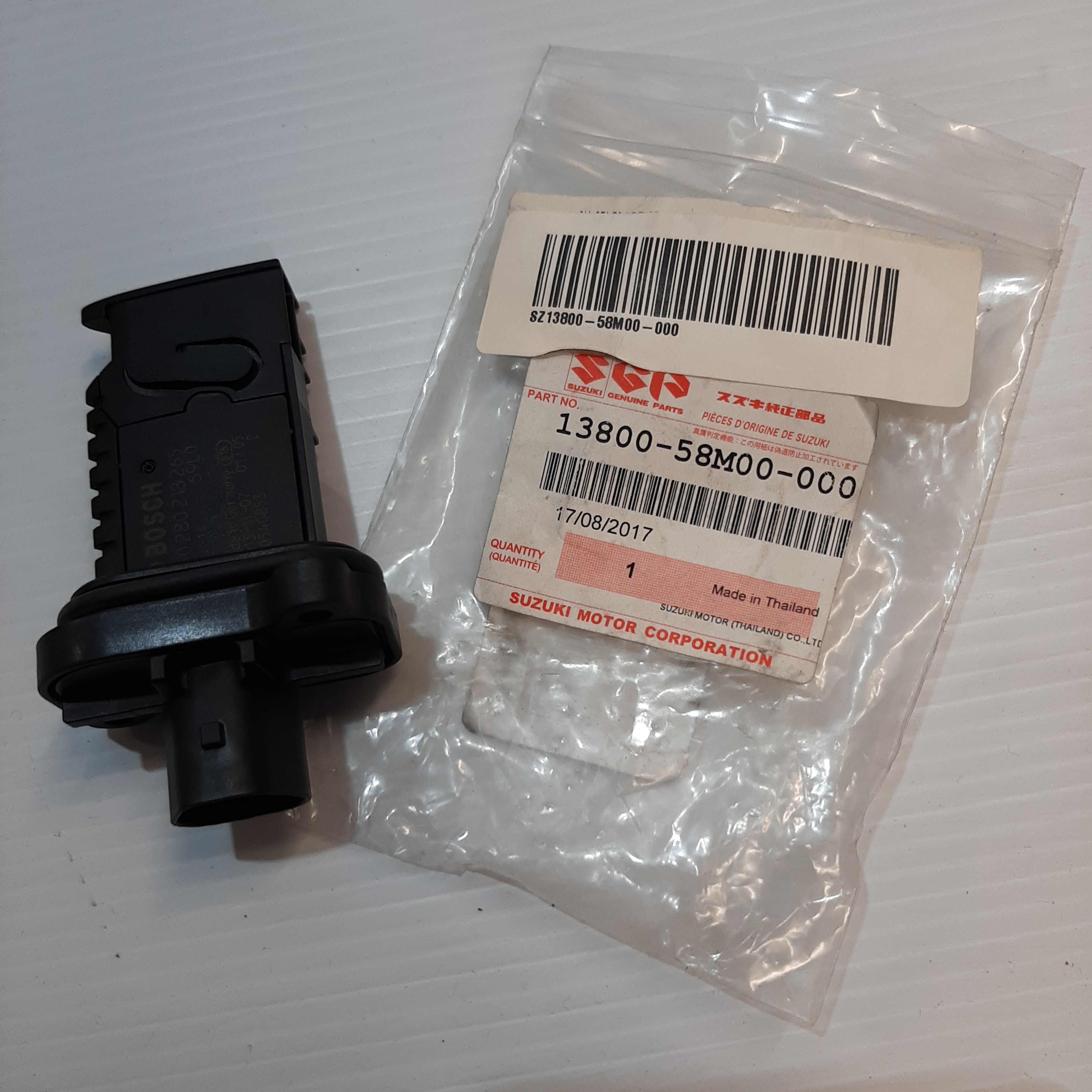 Genuine Main Air Flow Sensor - Suzuki Swift | 13800-58M00-000 ...
