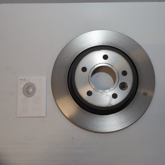 1x Genuine Rear Brake Disc - Volvo S40 / C50 / C30 / C70 | 31471039