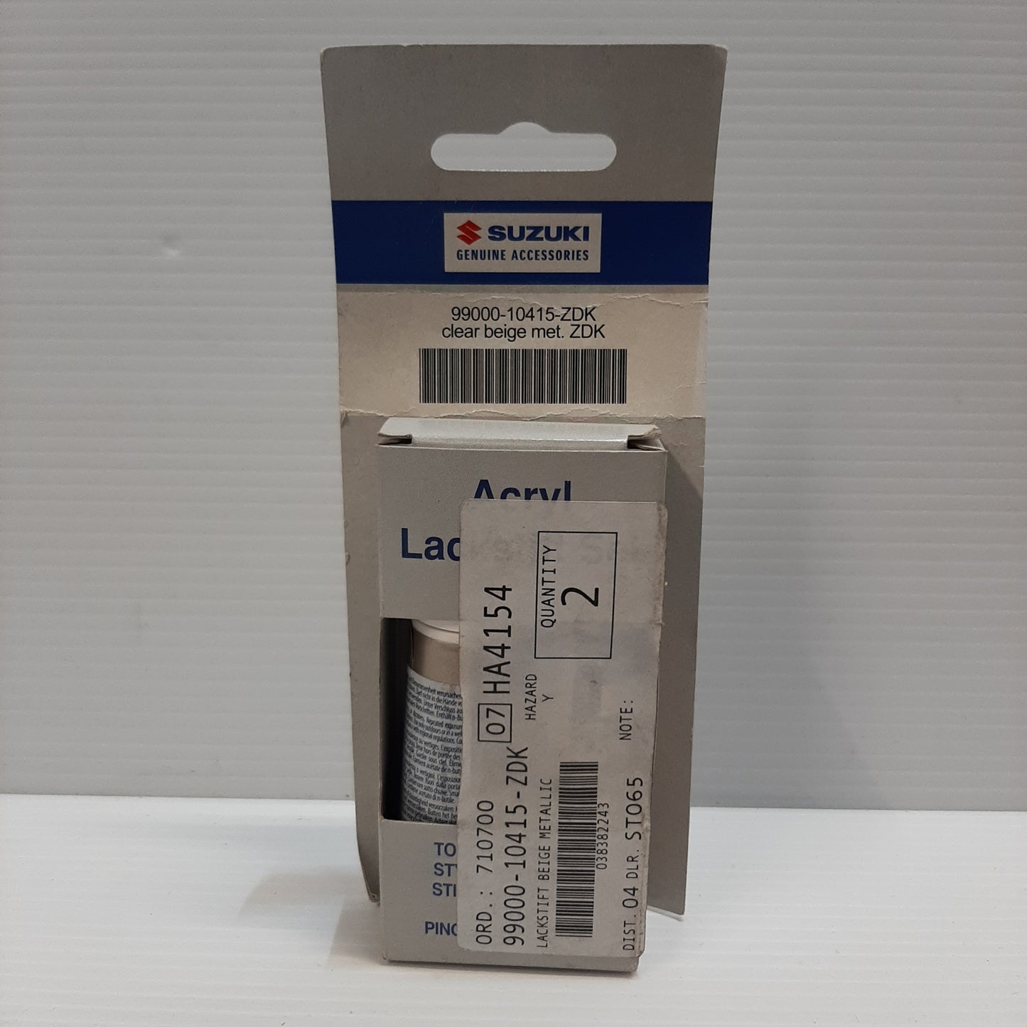 Genuine Touch Up Pen Set - Beige Metal ZWD - Suzuki | 99000-10415-ZDK