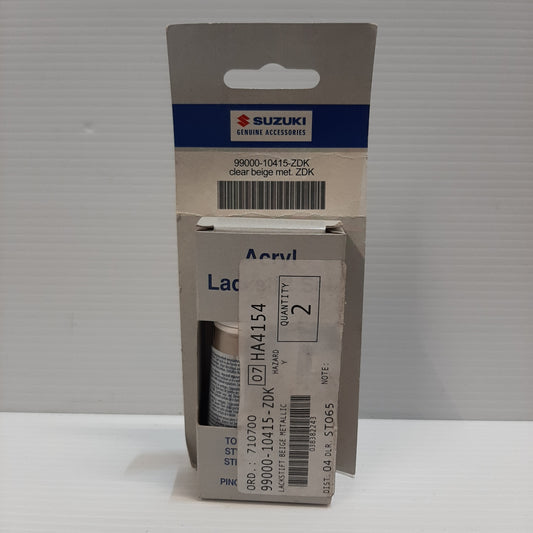 Genuine Touch Up Pen Set - Beige Metal ZWD - Suzuki | 99000-10415-ZDK
