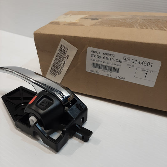 Genuine Interior Left Door Handle - Suzuki Swift | 83130-61M10-C48