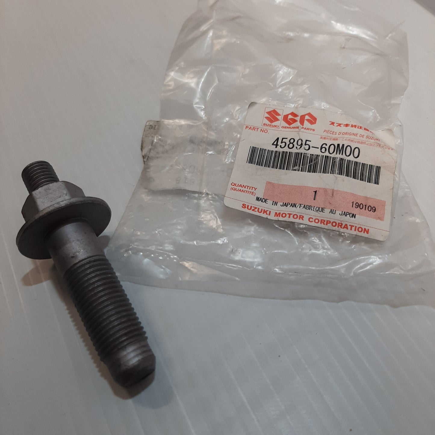 Genuine Front Suspension Bolt - Suzuki | 45895-60M00-000