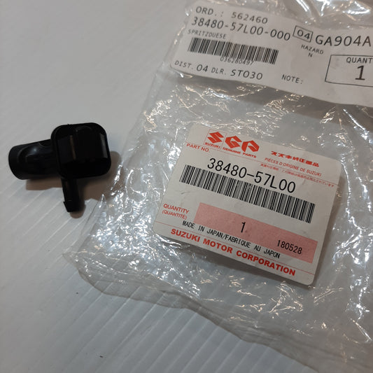 1x Genuine Washer Nozzle - Suzuki | 38480-57L00-000