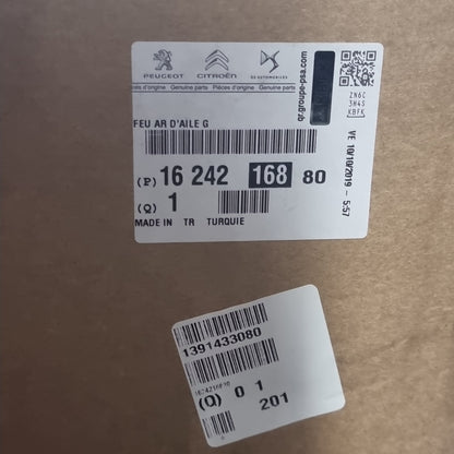 Genuine Left Rear Light - Peugeot Bipper Teepee | 1624216880