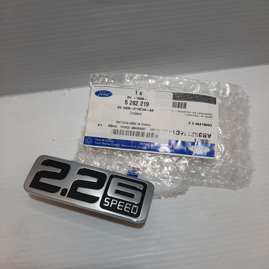 Genuine 2.2 6 Speed Emblem - Ford Ranger | 5262219