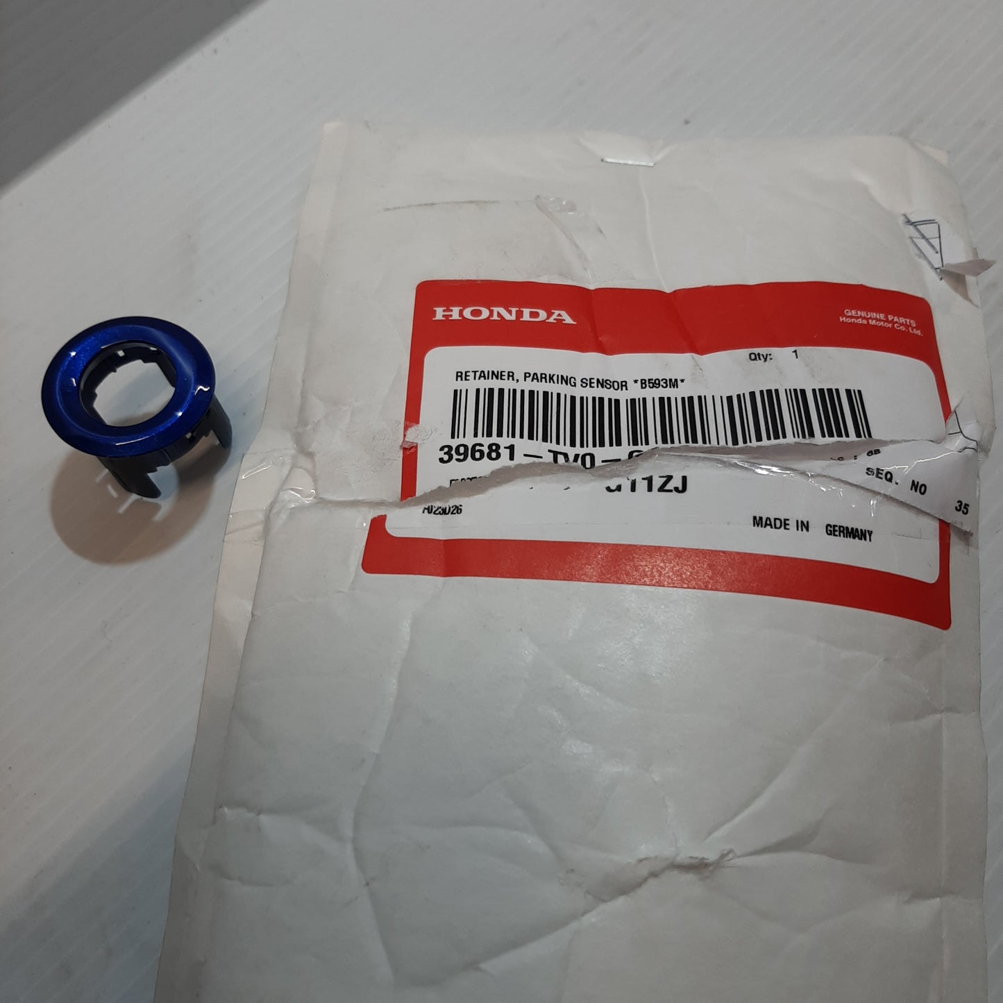 Genuine Honda Retainer, Parking Sensor | 39681TV0G11ZJ