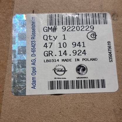 Genuine Rear Seat Head Rest - Vauxhall Agile 2008-2010 | 9220229