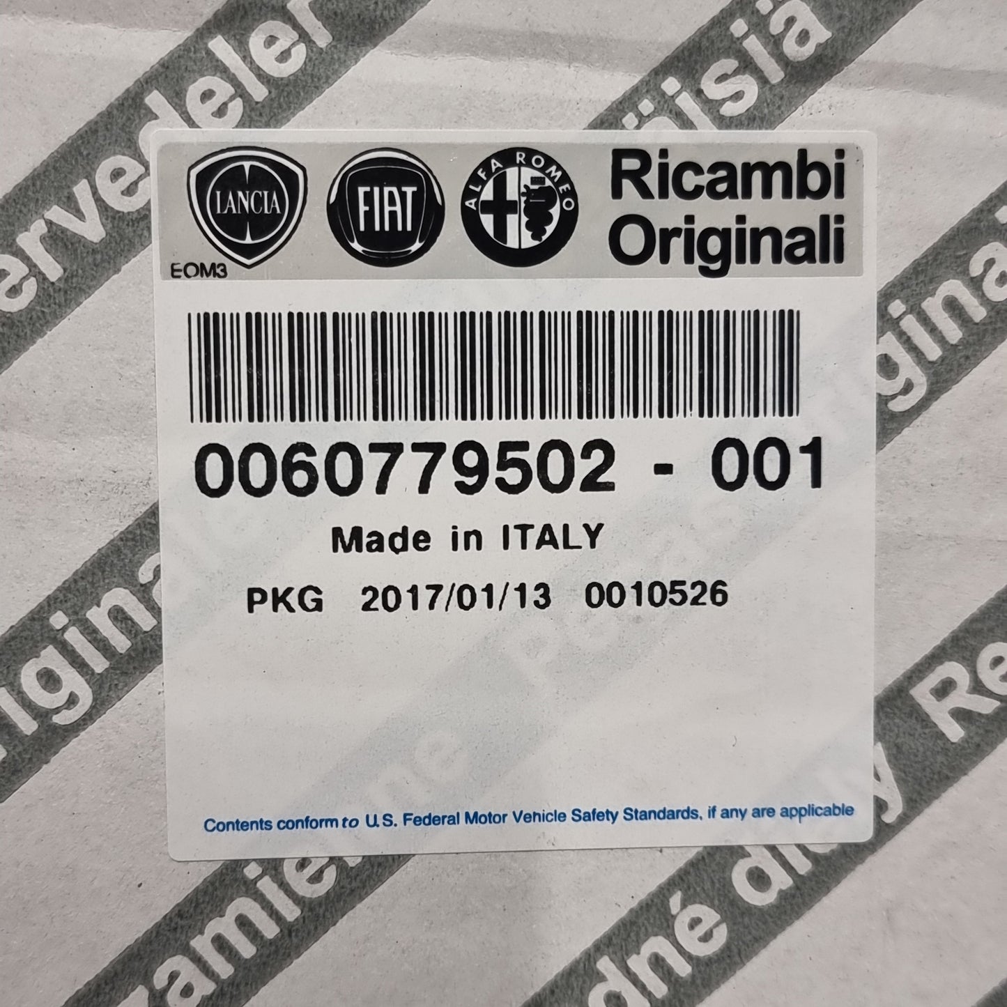 Genuine AC Electric Motor - Alfa Romeo 145 / 155 / Spider / GTV | 60779502