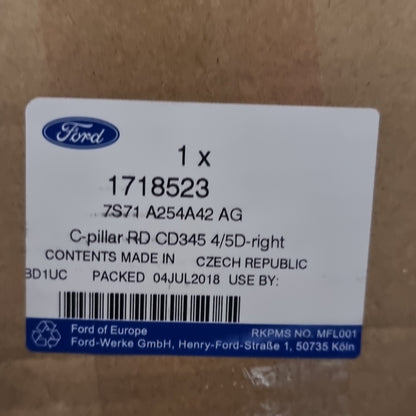 Genuine Right Rear Door Exterior Moulding - Ford Mondeo 2007-2014 | 1718523