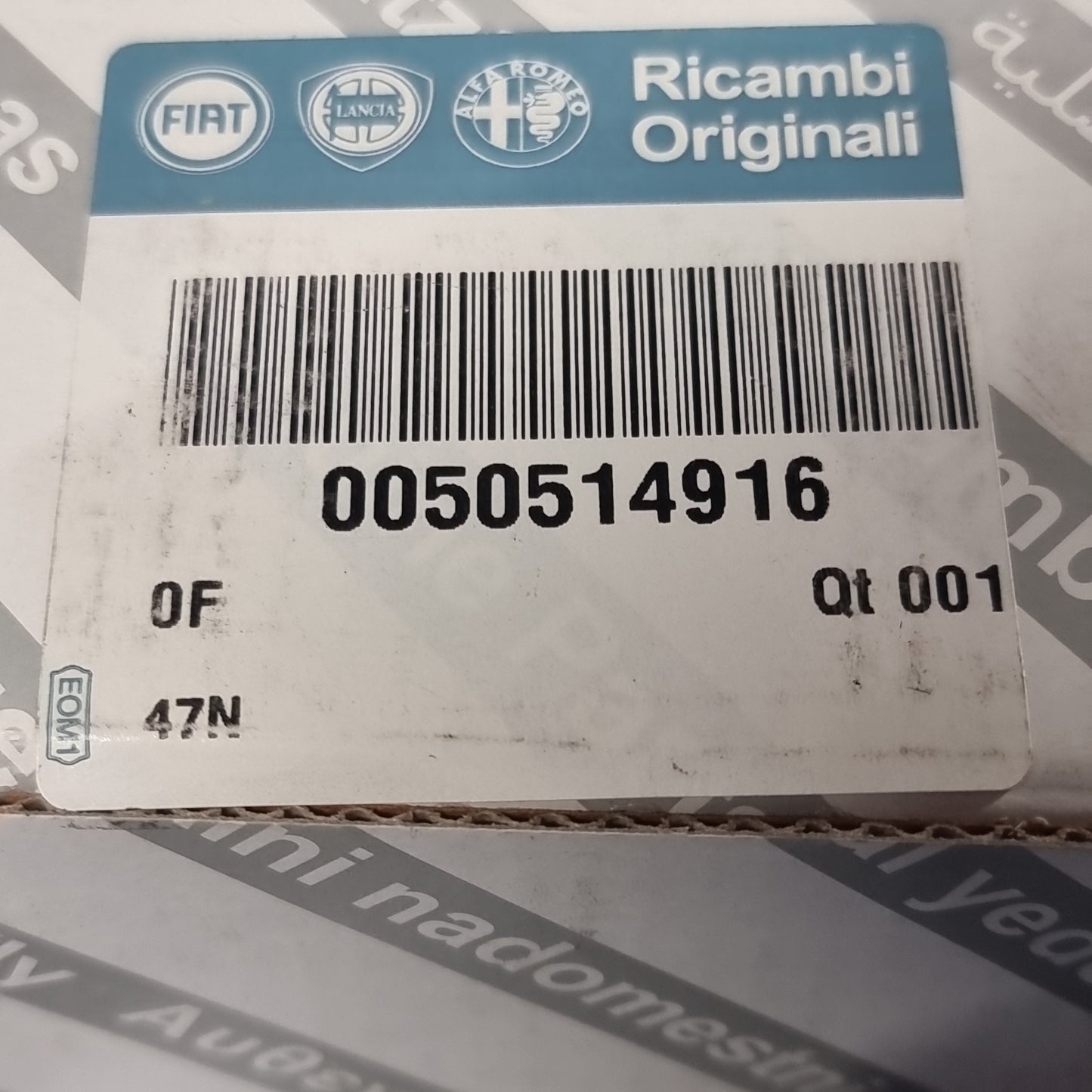 Genuine Left Wiper Blade - Alfa Romeo Brera / Spider | 50514916
