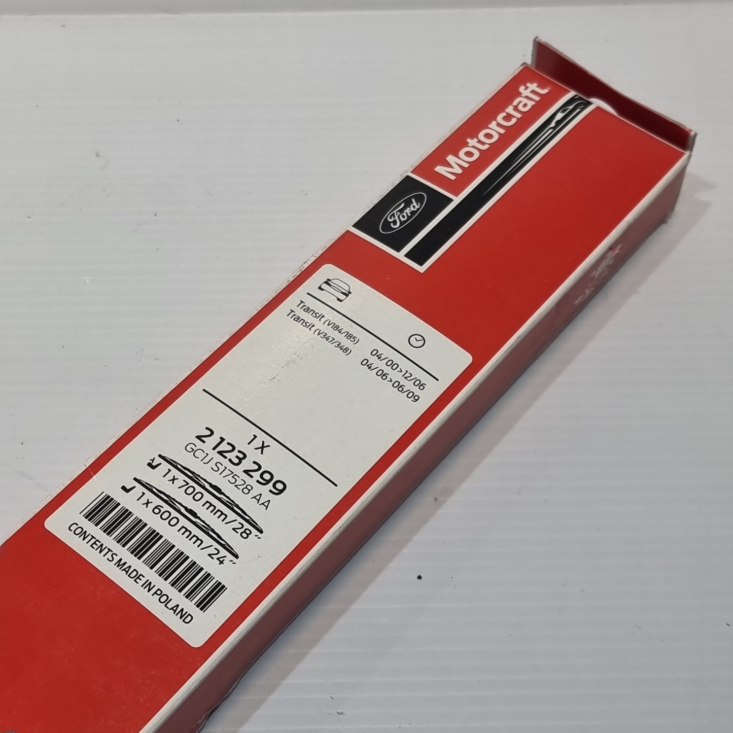 2x Genuine 28/24" Wiper Blade - Ford Transit 2000-2009 | 2123299