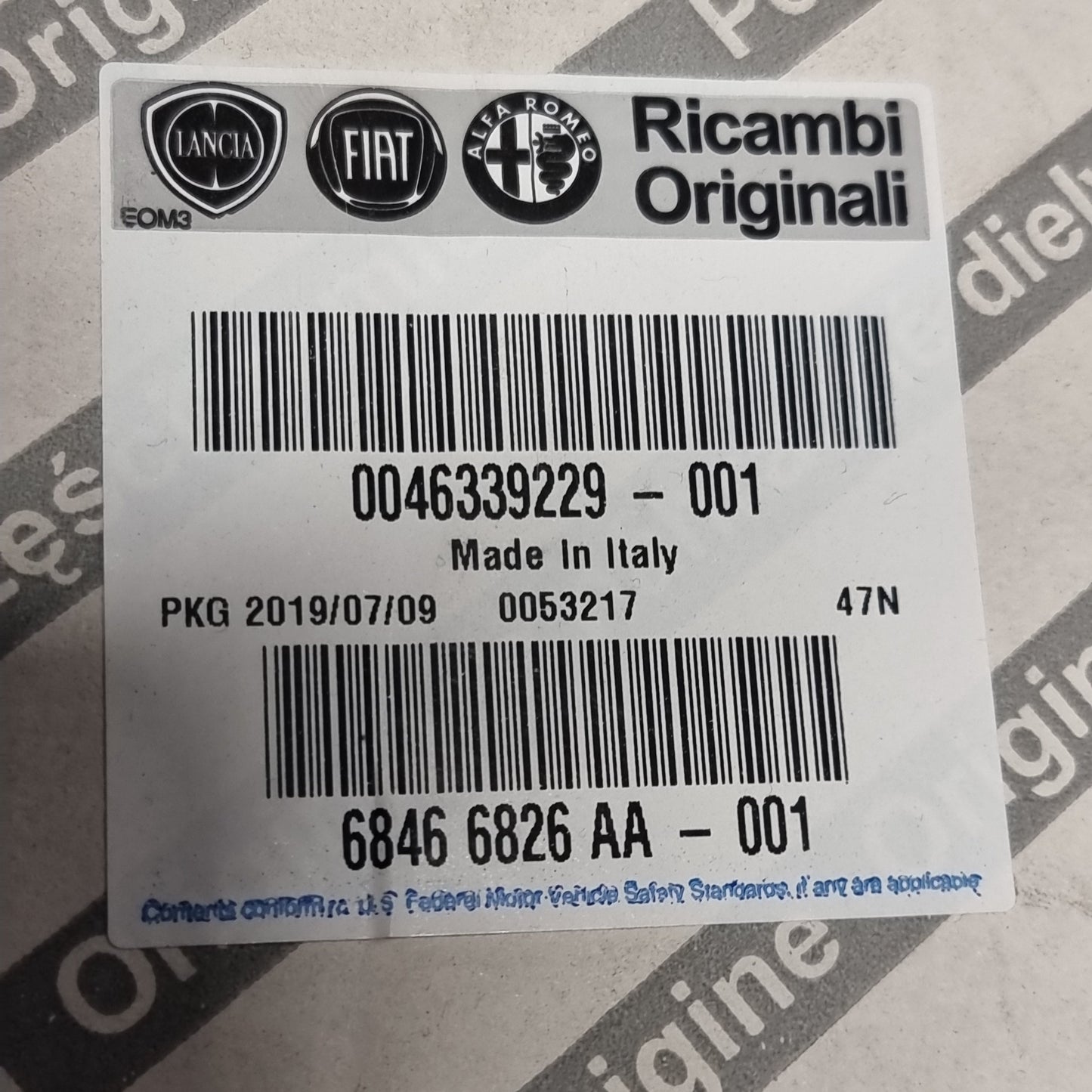 Genuine Oil Filter Support - Fiat 500L / Panda / Tipo / Doblo | 46339229