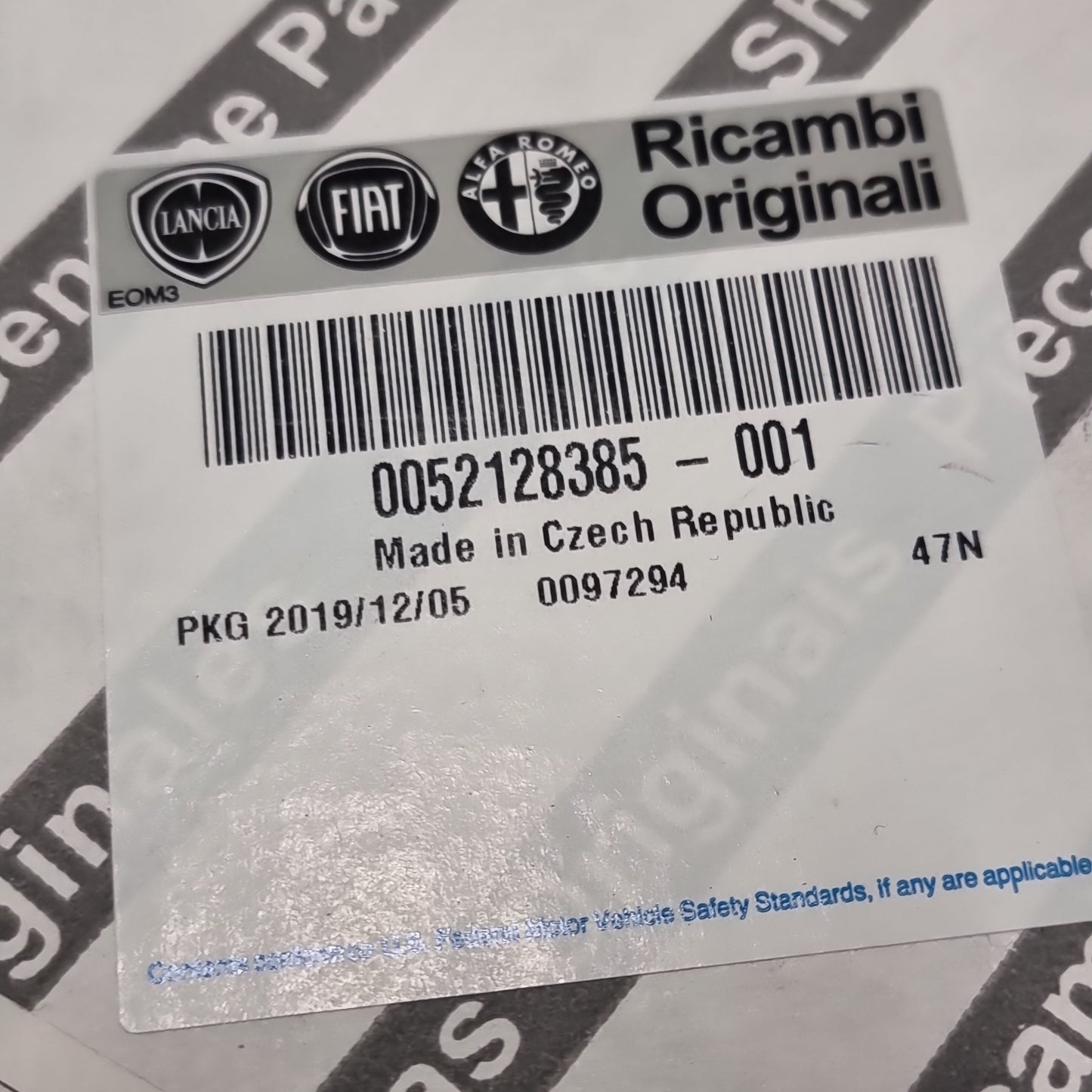 Genuine Fuel Pump - Fiat Doblo FLP 2015-2023 | 52128385