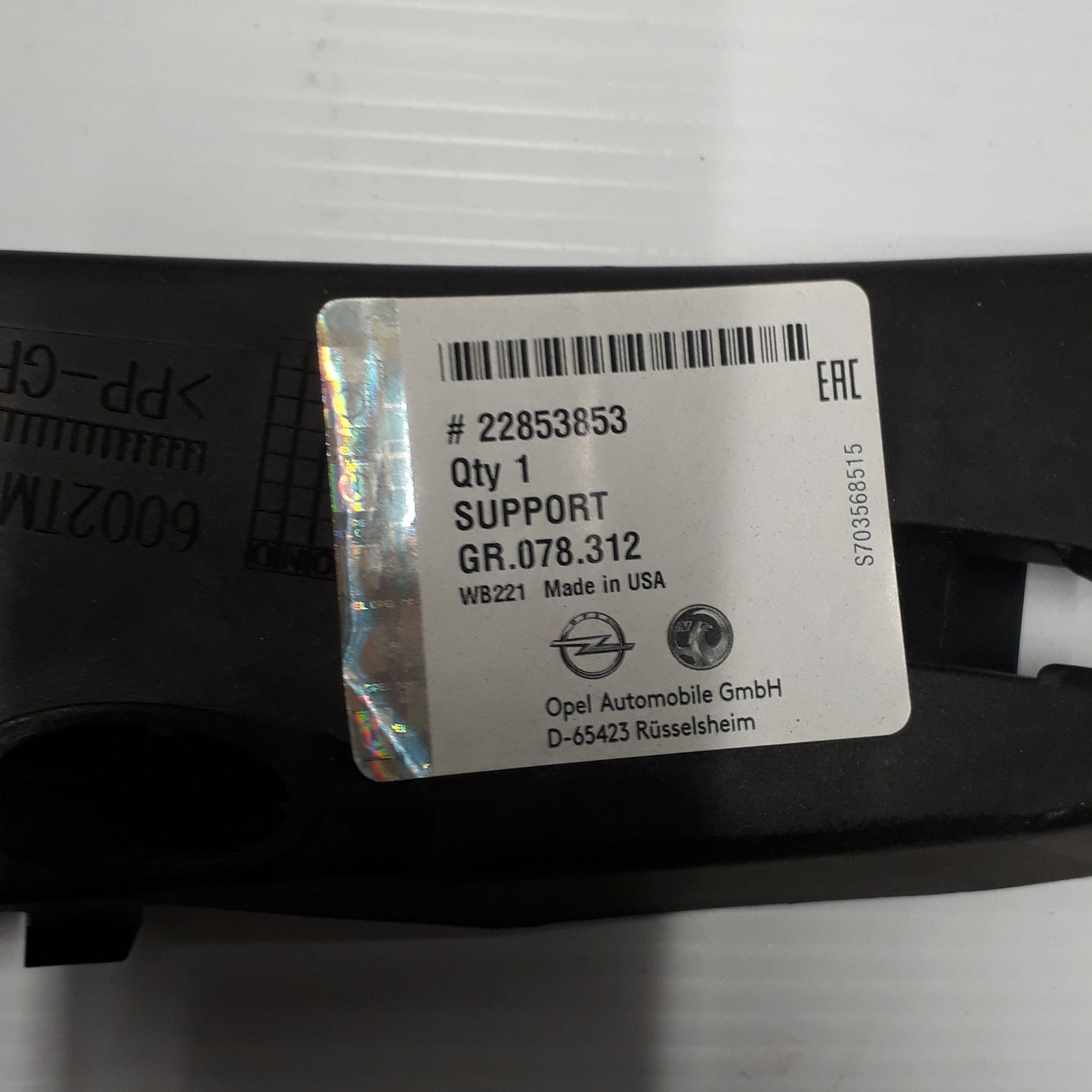 Genuine Headlight Bracket - Vauxhall Ampera | 22853853