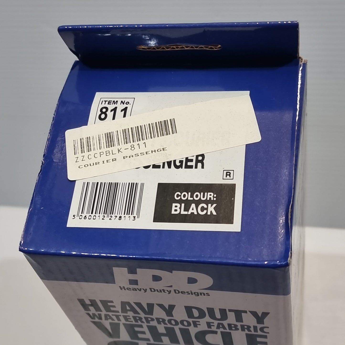 Heavy Duty Designs - Passenger Seat Cover - Ford Transit | CCPBLK-811