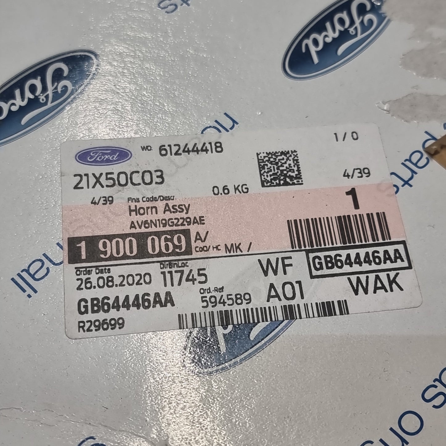 Genuine Ford Horn Assy | 1900069