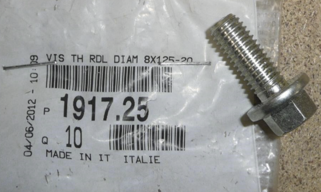 Genuine Peugeot Boxer Hex Head Screw+Captive Washer | 191725