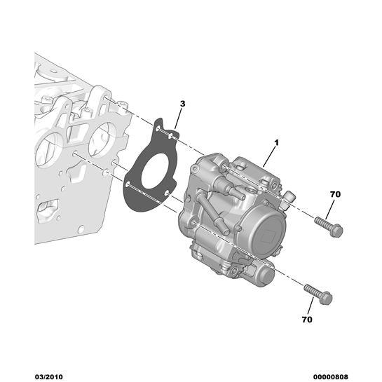 Genuine Peugeot Injection Pump Gasket - Citroen Dispatch 2016-2020 Diesel | 192727
