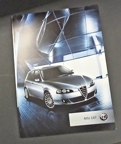 Genuine Alfa Romeo 147 Facelift Brochure