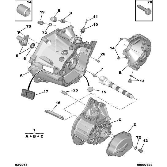 Gear-Box Breather Protector - Citroen Dispatch 1994-2006 Diesel | 221816
