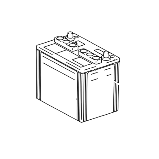 Genuine Toyota Lexus Rx Phase 1 Auxiliary 12V Starter Battery | 28800-YZZZL