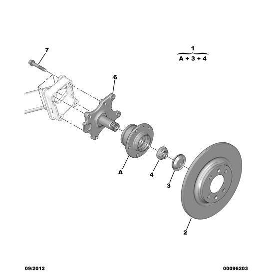 Wheel Hub Plug - Citroen DS5 2011-2021 Petrol | 374045
