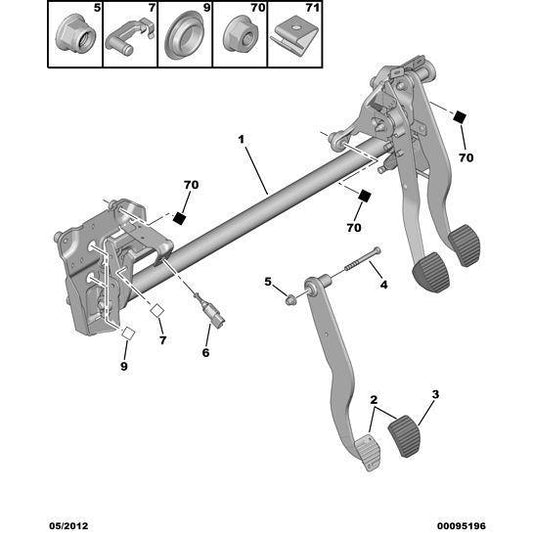Switch-Brake Light - Citroen C5 2001-2004 Diesel | 453440