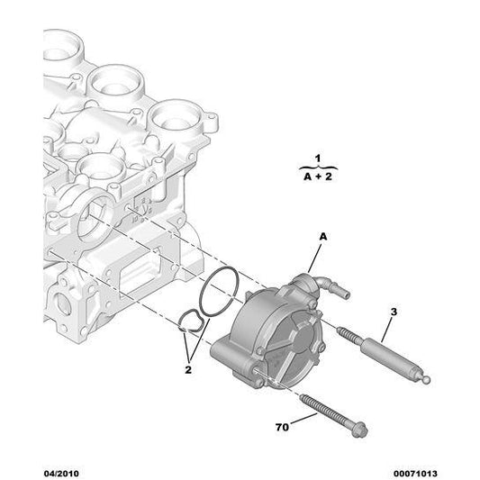 Brake Master Cylinder Repair Kit - Citroen C5 2004-2008 Diesel | 459937
