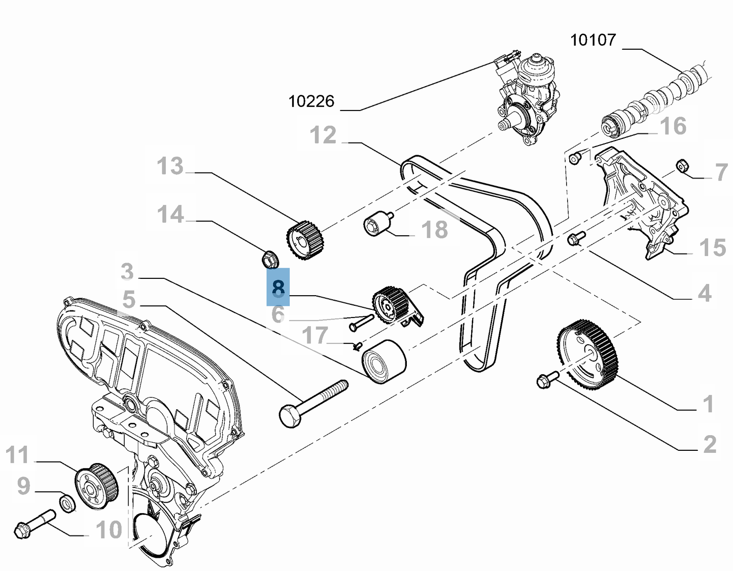 Genuine Fiat Belt Stretcher | 46341602