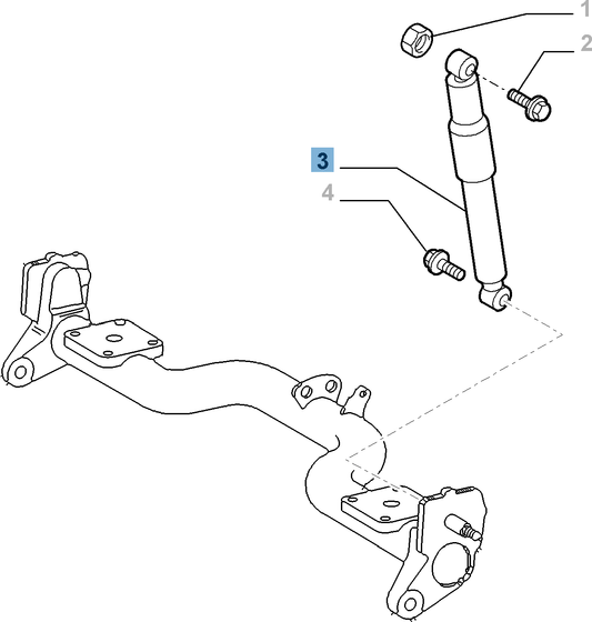 Genuine Fiat Shock Absorber | 51756418